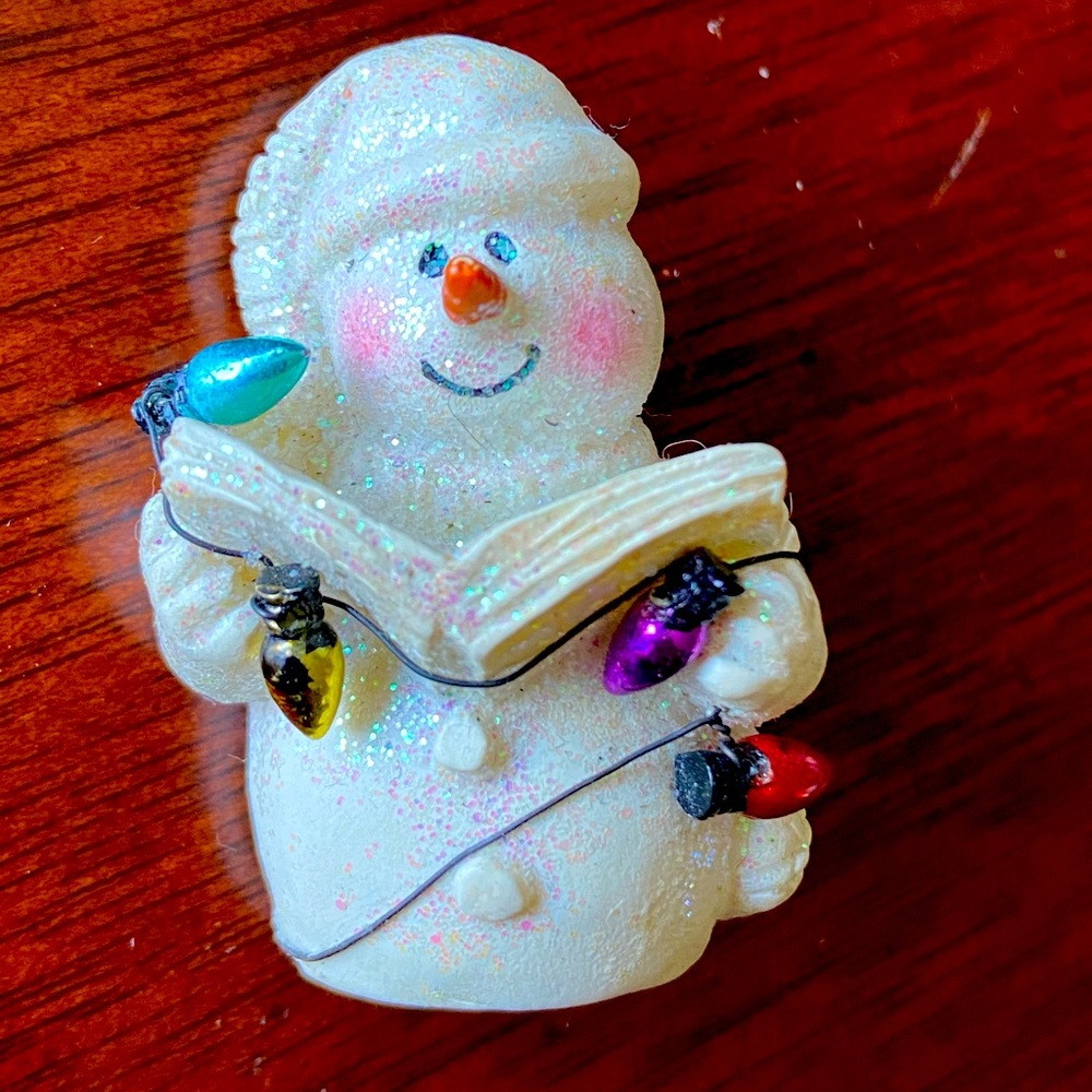 Snowman Pin/Brooch